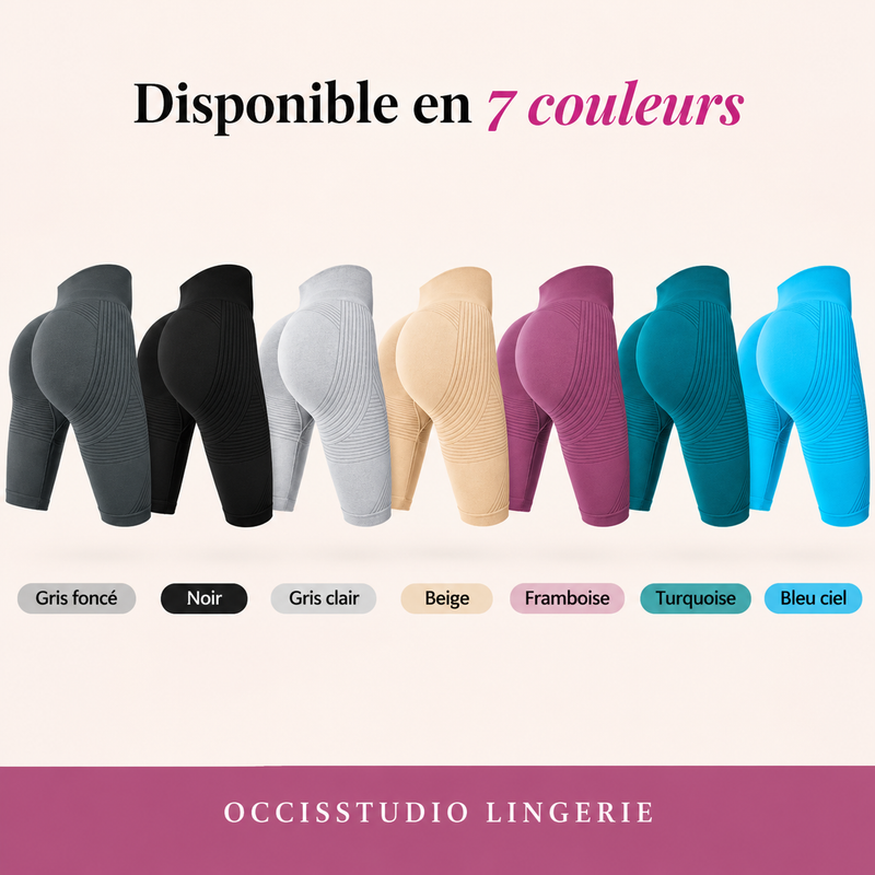 Short Gainant Sculptant Taille Haute – OCCISSTUDIO LINGERIE