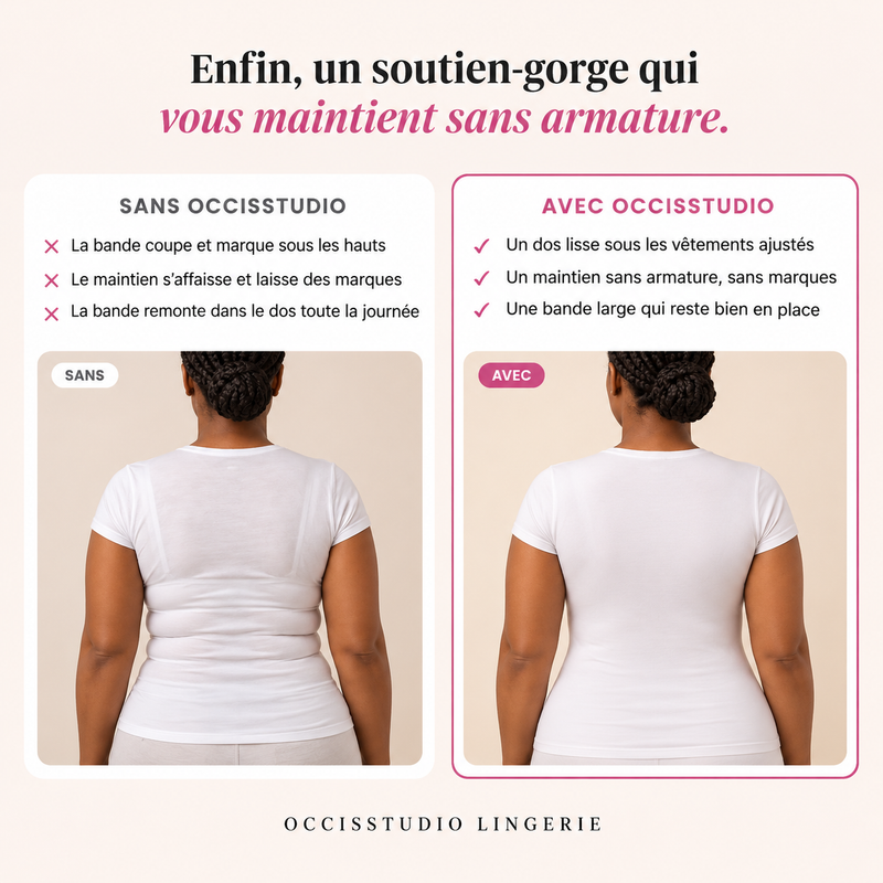 Soutien-Gorge Sculptant Sans Armatures – OCCISSTUDIO LINGERIE