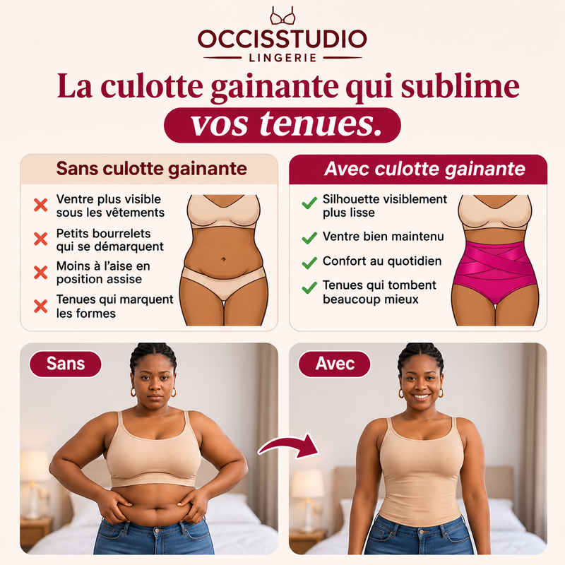 Culotte Gainante Sculptante Taille Haute – OCCISSTUDIO